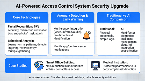 How AI Artificial Intelligence Revolutionizes Access Control Security: Comprehensive Upgrades with Facial Recognition and Behavioral Analysis